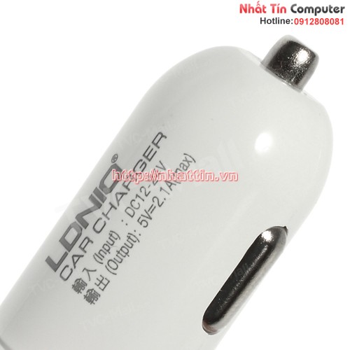 2.1A LDNIO DL-C22 kép USB Car Charger Adapter cho iPad iPhone iPod Samsung HTC Tablet PC vv - trắng 2.1A LDNIO DL-C22 kép USB Car Charger Adapter cho iPad iPhone iPod Samsung HTC Tablet PC vv - trắng