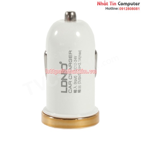 2.1A LDNIO DL-C22 kép USB Car Charger Adapter cho iPad iPhone iPod Samsung HTC Tablet PC vv - trắng 2.1A LDNIO DL-C22 kép USB Car Charger Adapter cho iPad iPhone iPod Samsung HTC Tablet PC vv - trắng
