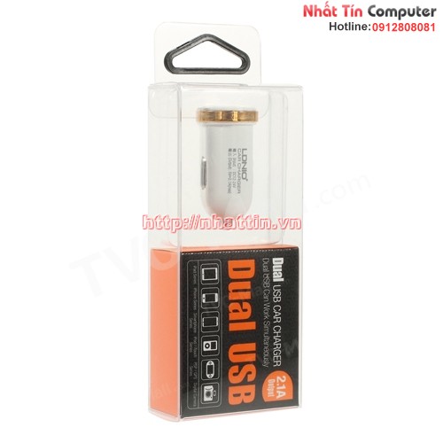 2.1A LDNIO DL-C22 kép USB Car Charger Adapter cho iPad iPhone iPod Samsung HTC Tablet PC vv - trắng 2.1A LDNIO DL-C22 kép USB Car Charger Adapter cho iPad iPhone iPod Samsung HTC Tablet PC vv - trắng