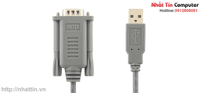 Cáp chuyển đổi USB to COM RS232 - chính hãng UNITEK Y 1050