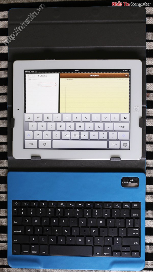 iHome Slim Bluetooth Keyboard Case