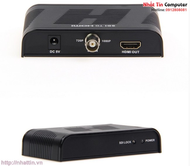 Thiết bị chuyển đổi HD-SDI / 3G SDI sang HDMI LenKeng LKV368 Chính hãng