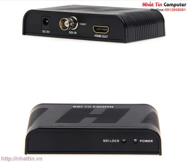 Thiết bị chuyển đổi HD-SDI / 3G SDI sang HDMI LenKeng LKV368 Chính hãng