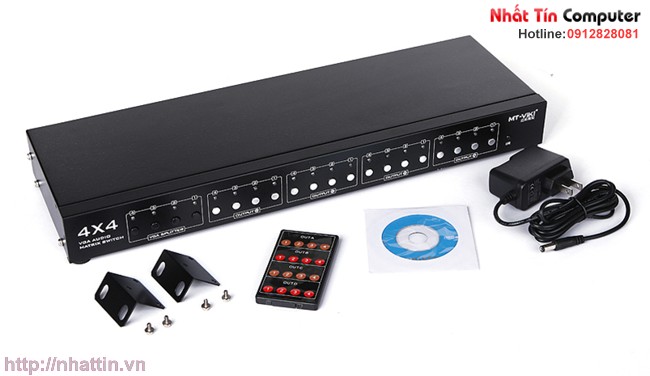 4 in 4 out VGA Matrix Switch