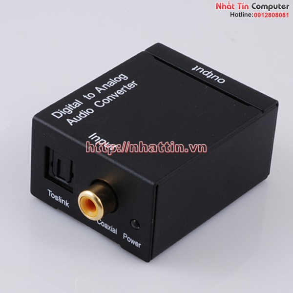 Bộ converter optical,Coaxial cáp quang sang AV,RCA SmartLink