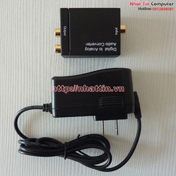 Bộ converter optical,Coaxial cáp quang sang AV,RCA SmartLink