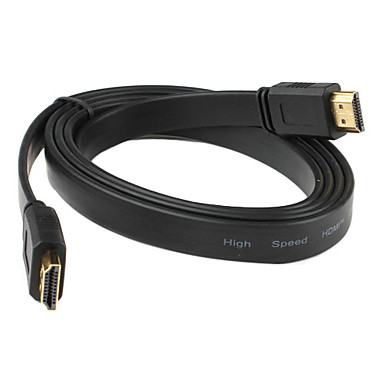Cáp hdmi 1,5m/3m mềm mỏng dẹt 1.4v full hd giá rẻ