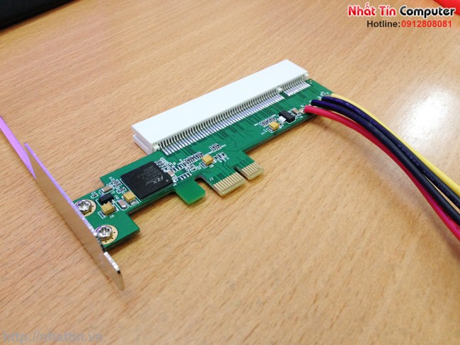 card pci-e to pci, pci express to pci, chuyen doi pci-e sang pci, pci-e, express, to, pci