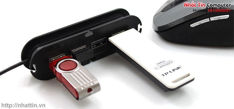 Bộ chia cổng usb 2.0 ra 4 cổng chính hãng Unitek Y-2148