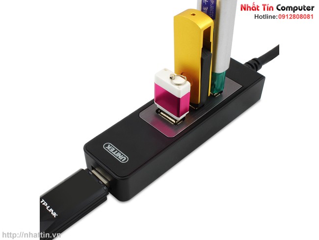Hub usb 3.0 unitek, hub usb 3.0 4 port, bo chia usb 3.0 4 cong, unitek y-3046