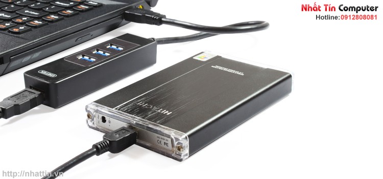 Hub usb 3.0 unitek, hub usb 3.0 4 port, bo chia usb 3.0 4 cong, unitek y-3046