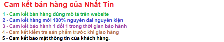 Cam kết bán hàng