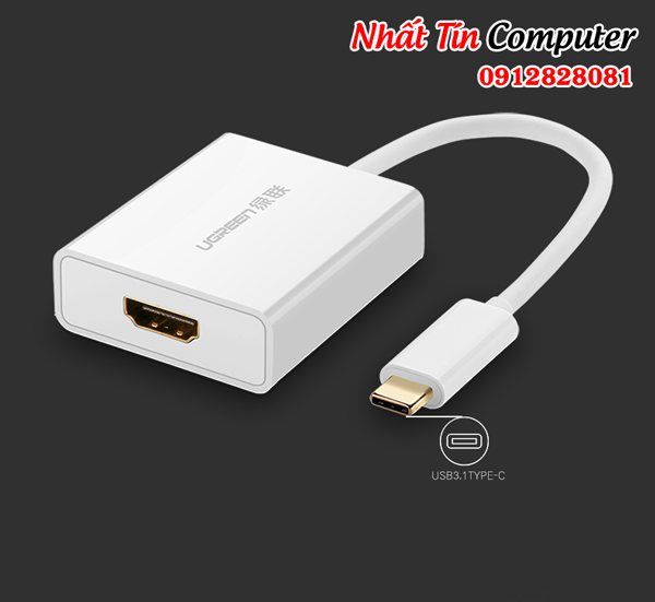 Cáp USB Type C sang HDMI Ugreen 40273 hỗ trợ 4K