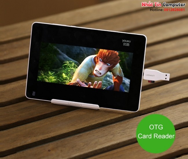 Đầu OTG tích hợp đọc thẻ nhớ Micro USB OTG Card Reader Ugreen 30358 8