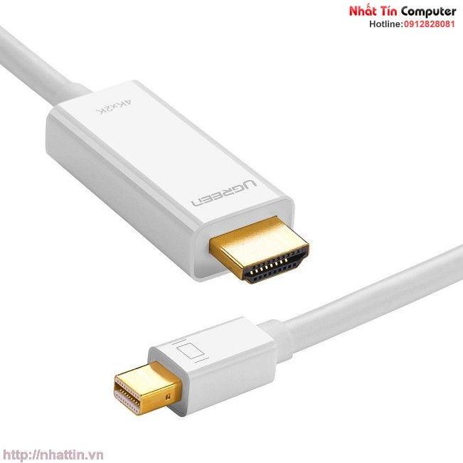 cap-mini-displayport-thunderbolt-to-hdmi-dai-2m-do-phan-giai-4k-ugreen-10452