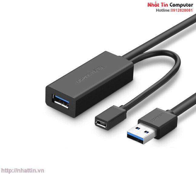 cap-usb-3-0-noi-dai-10m-ho-tro-nguon-micro-usb-chinh-hang-ugreen-20827