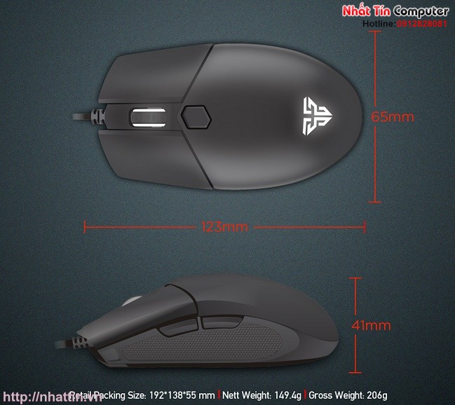 chuot-gaming-fantech-x8-combat