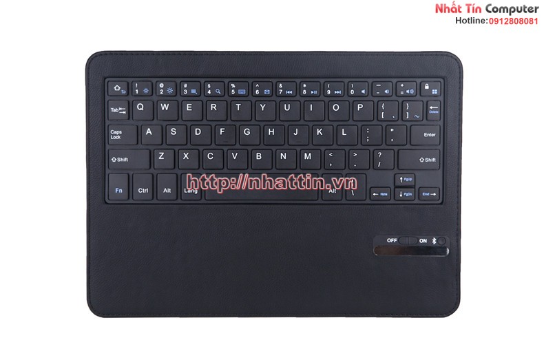 Bàn phím Bluetooth liền bao da cho Samsung T805 - Tab S 10 inch