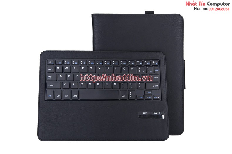 Bàn phím Bluetooth liền bao da cho Samsung T805 - Tab S 10 inch