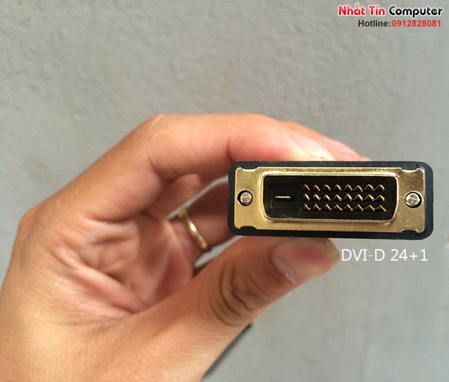 Cáp chuyển đổi DVI-D 24+1 sang VGA Female chất lượng tốt