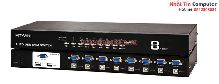 AUTO KVM SWITCH VIKI - MT-2108UL Chính hãng