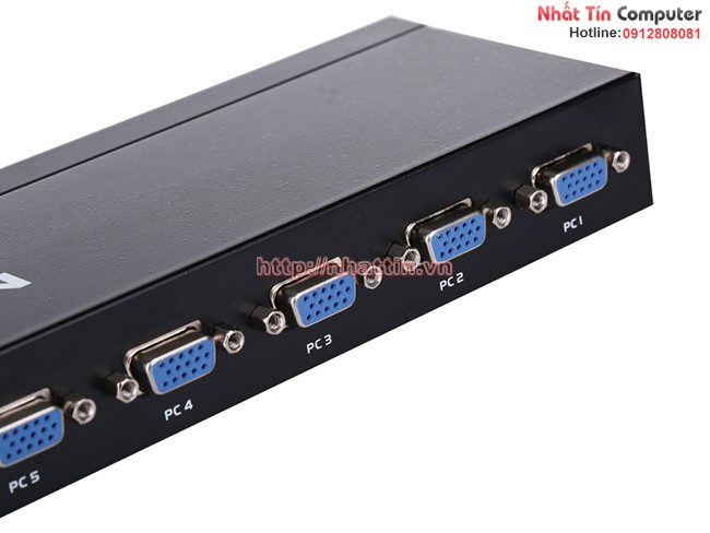 KVM Switch 8Port- USB. Chuyển mạch 8 CPU ra 1 màn hình - MT-801UK-L