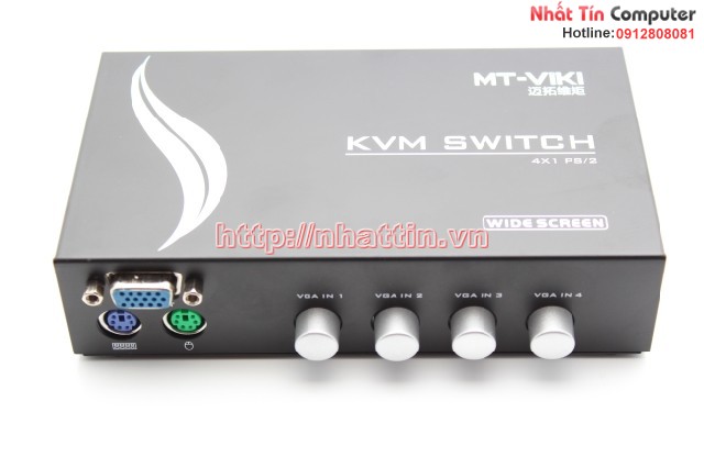 KVM Switch 4 Port MT-VIKI - MT-4AT
