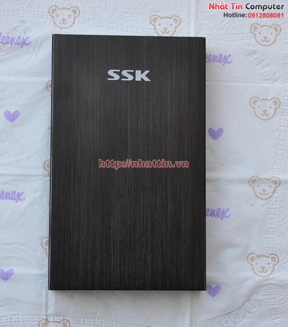 Hộp đựng ổ cứng HDD Box 2.5" Sata SSK HE-G302 USB 3.0