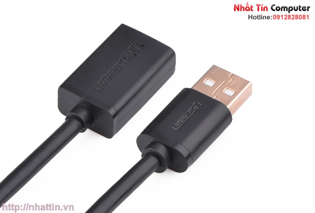 Cáp nối dài USB 2.0 mạ vàng Ugreen US136