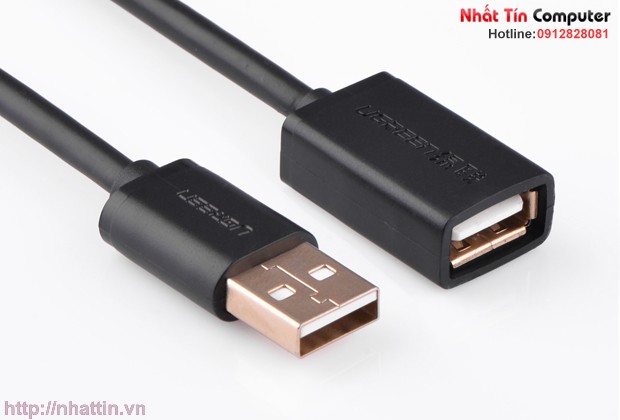 Cáp nối dài USB 2.0 mạ vàng Ugreen US136