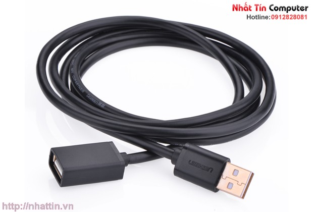 Cáp nối dài USB 2.0 mạ vàng Ugreen US136