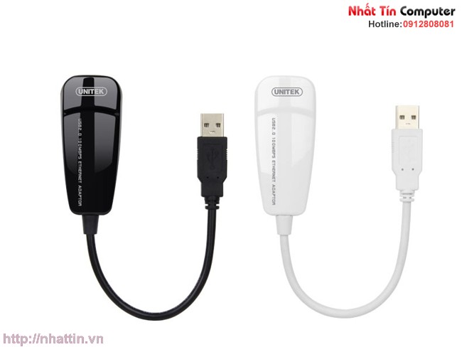 Cổng USB 2.0 to Lan 10/100 Mbps Y-1466 chính hãng Unitek