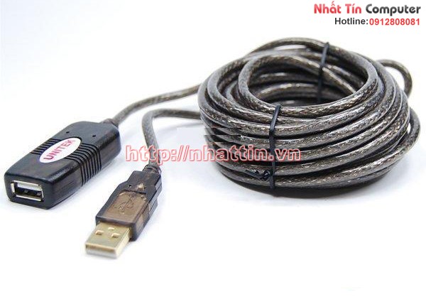 DAY NOI DAI USB 5MET  UNITEK Y-250, DAY NOI DAI UNITEK 5M, BAN DAY NOI DAI USB 5M