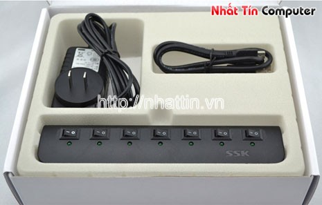 Hub USB 7 port SSK