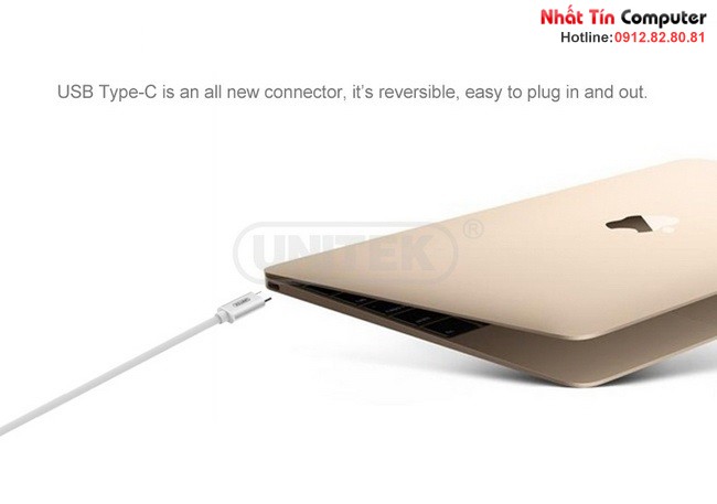 Cáp tín hiệu USB 3.1 Type C sang HDMI Adapter Unitek Y-6309 chính hãng