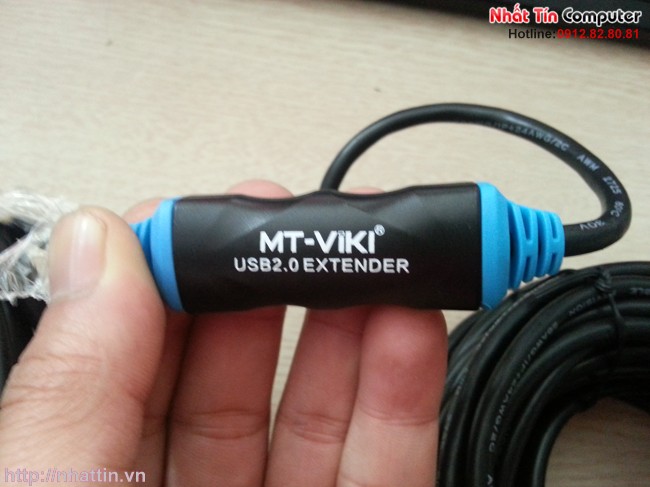 Cáp nối dài USB 2.0 15m Có IC khuếch đại tín hiệu MT-UD15 VIKI Chính Hãng