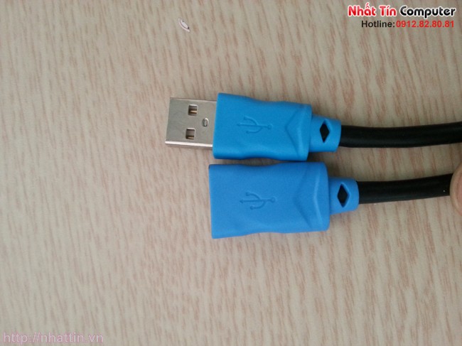 Cáp nối dài USB 2.0 15m Có IC khuếch đại tín hiệu MT-UD15 VIKI Chính Hãng