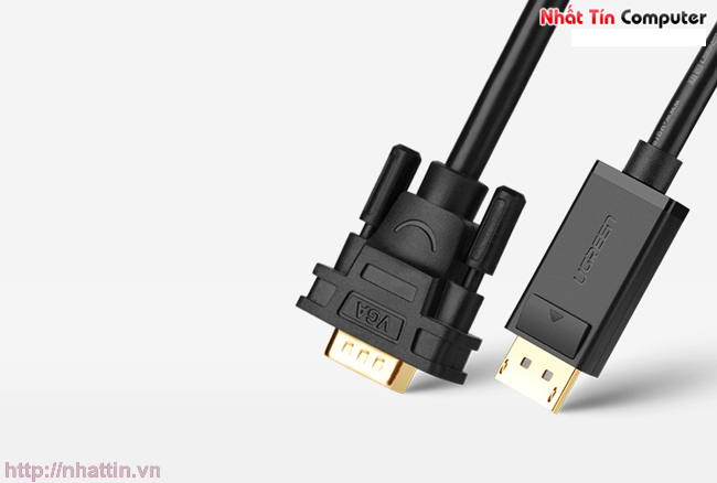 Hình ảnh : Cáp Displayport to VGA dài 3M chính hãng Ugreen UG-10236