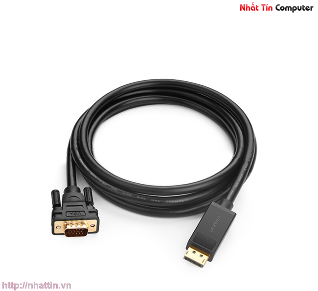 Hình ảnh : Cáp Displayport to VGA dài 3M chính hãng Ugreen UG-10236