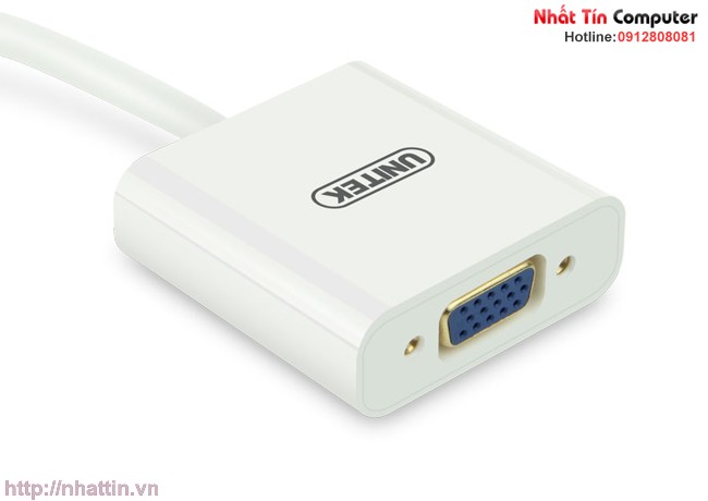 Cáp chuyển đổi Displayport to VGA Unitek Y-6339BK