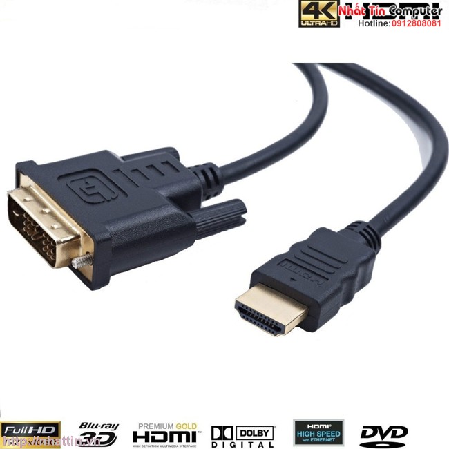 cáp chuyển đổi HDMI to DVI chính hãng Ugreen