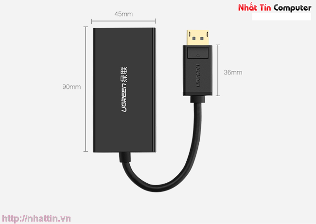 cap-chuyen-doi-displayport-to-hdmi-vga-dvi-chinh-hang-ugreen-ug-20420-