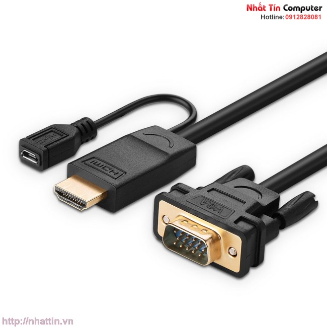 cap-chuyen-doi-hdmi-to-vga-1-5m-ho-tro-nguon-chinh-hang-ugreen-ug-30449-