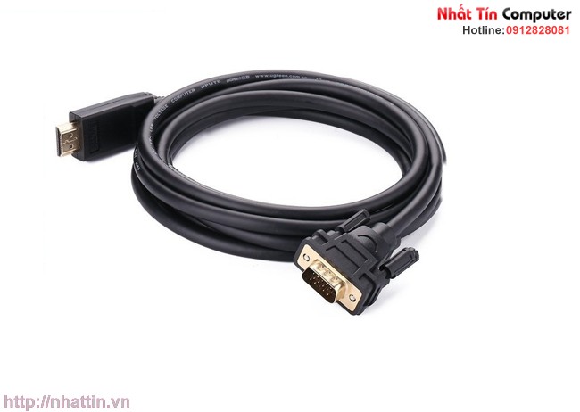 cap-chuyen-doi-hdmi-to-vga-1-5m-ho-tro-nguon-chinh-hang-ugreen-ug-30449-