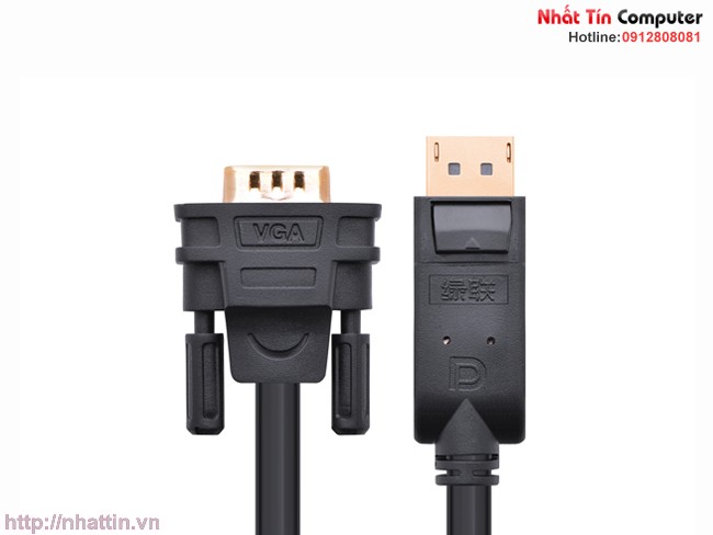 Cáp Displayport to VGA dài 2M chính hãng Ugreen UG-10235