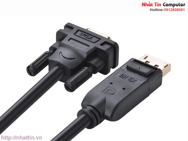Cáp Displayport to VGA dài 2M chính hãng Ugreen UG-10235