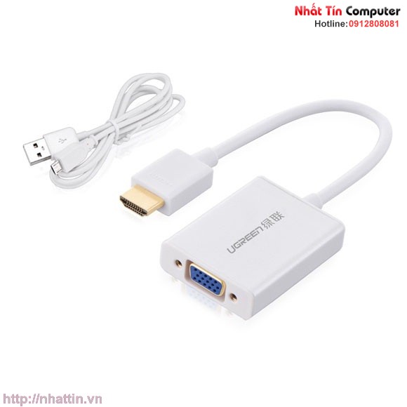 Cáp HDMI sang VGA audio MM102 Ugreen