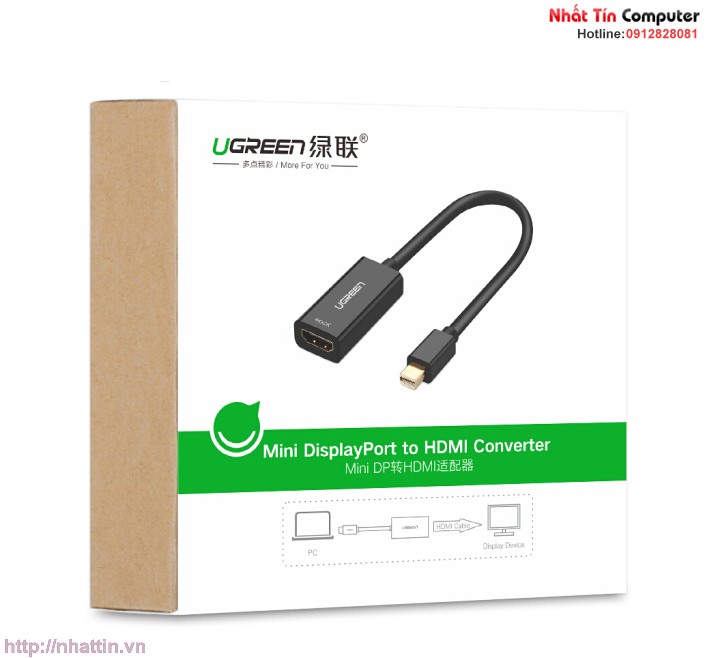 cap-chuyen-doi-mini-displayport-to-hdmi-ho-tro-4kx2k-chinh-hang-ugreen-40360