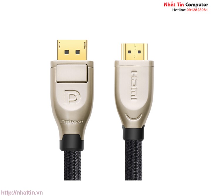 cap-displayport-to-hdmi-2-0-dai-1-5m-ho-tro-3d-4k-60hz-chinh-hang-ugreen-40433