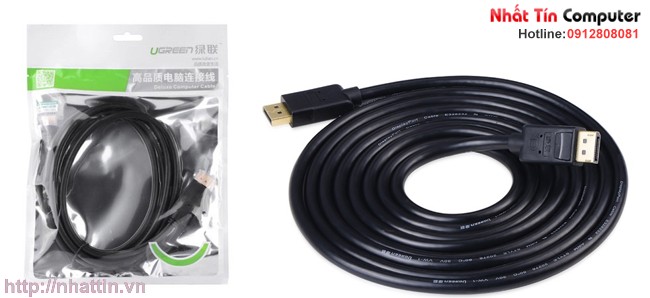 Cáp Displayport to Displayport Chính hãng Ugreen DP102 cao cấp